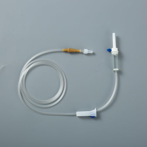 ポリ塩化ビニル輸液セット - Rongbo Medical - 点滴筒付き