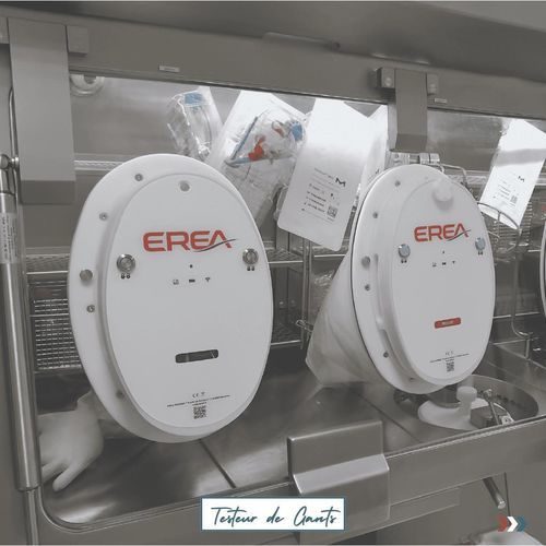 グローブ完全性試験機 - EREA - 漏れ防止 / 研究室アイソレータ用 / 携帯用