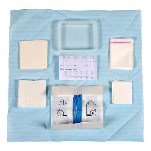 ドレッシング用医療用具 - ISODRESS ™ - ISOL8 Healthcare - 使い捨て / 無菌 / 手袋付き