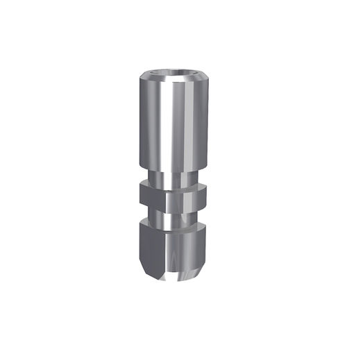 円筒形アナログ歯科インプラント - inHEX MINI - MOZO-GRAU S.A. - ステンレススチール製 / 六角形 / 内側