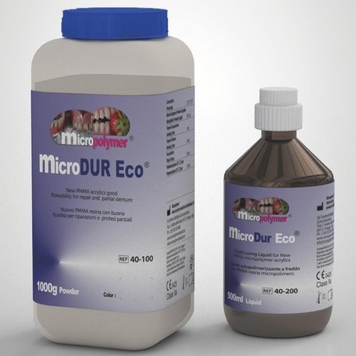 アクリル製歯科材料 - micro DUR Eco ®  - megadental italia - 樹脂製 / 義歯用 / 義歯製造用