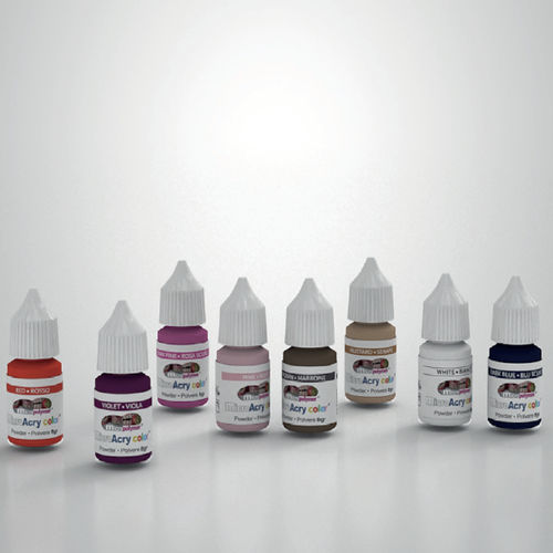 歯科用ブリッジ用歯科材料 - micro Acry Color ® - megadental italia - 歯冠用 / 粉末状 / 白