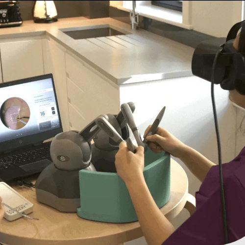 バーチャルリアリティーシミュレーター - HAPTICVR™ - FundamentalVR - 医療訓練用 / 手術用 / ワークステーション