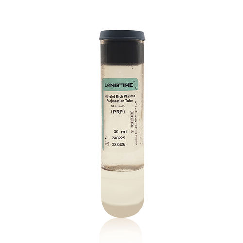 多血小板血漿用採取チューブ - LT-PRP-30ml - Zhuhai Longtime Biological Technology Co., Ltd. - 円筒形 / 血液 / セル