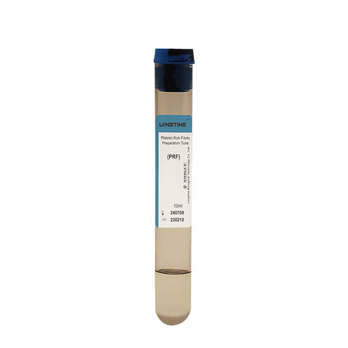 研究所用採取チューブ - PRF-10ml - Zhuhai Longtime Biological Technology Co., Ltd. - 円筒形 / 血液 / 組織用