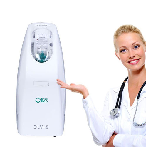 医療用酸素濃縮器 - OLV-5W - Olive - 自宅療養用 / 獣医用 / キャスター付き