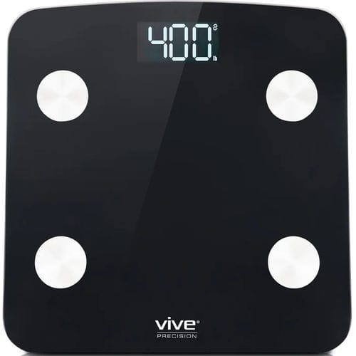 精密体重計 - DMD1044BLK - Vive Health - フィットネス用 / プラットフォーム型 / BMI測定付き