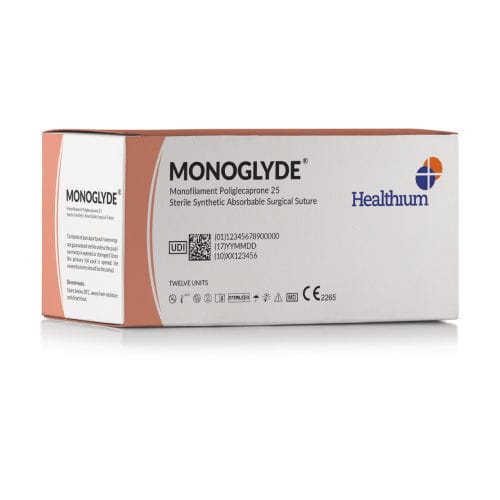 吸収性縫合糸 - Monoglyde - Healthium Medtech - 一般手術用 / 8-0 / 2