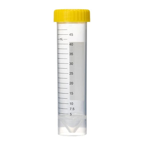 遠心分離機用試験管 - B-2SCTB50YE - Shaoxing GenFollower Biotech CO., LTD. - 研究所用 / ポリプロピレン製 / 無菌