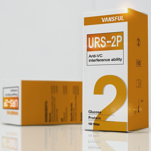 尿検査試験紙 - URS-2P - Changchun Wancheng Bio-Electron Co., Ltd. - グルコース / プロテイン / 尿用