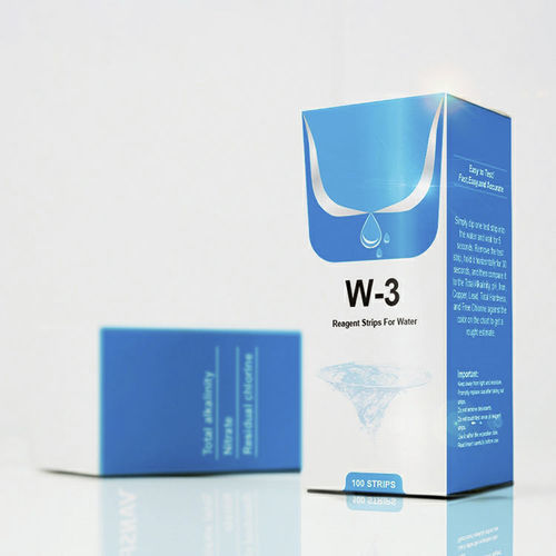 水の分析用試験紙 - W-3 - Changchun Wancheng Bio-Electron Co., Ltd. - 亜硝酸塩 / アルカリ度 / 水