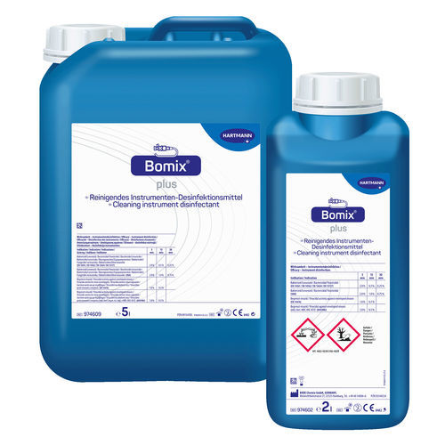 液体洗剤 - Bomix® plus - BODE Chemie - 5000ml / 2000 mL / 内視鏡用