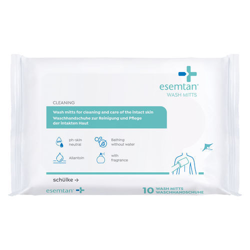 個人衛生用ウェットティッシュ - esemtan® - Schülke & Mayr - 10枚入り