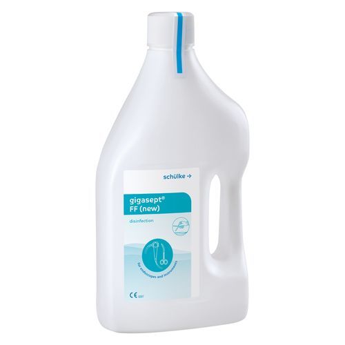 手術器具用消毒剤 - gigasept&reg; FF - Schülke & Mayr - 内視鏡の再処理 / 液体 / 2000 mL