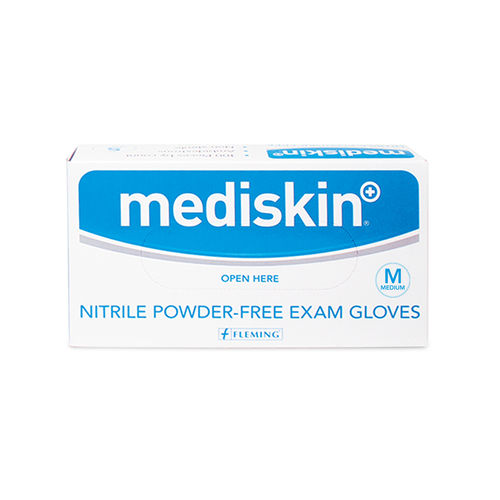 二トリル製手袋 - MEDISKIN - Fleming Medical - ラテックス不使用 / 診察用 / 低アレルギー性