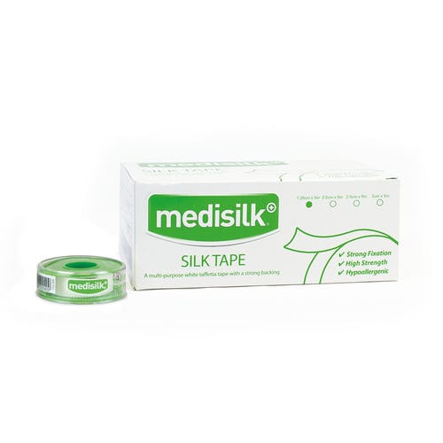 シルクサージカルテープ - MEDISILK  - Fleming Medical - 防水 / 低アレルギー性