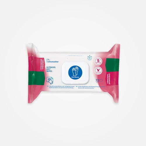 超音波プローブ用ウェットティッシュ - ULTRASOL OXY® - THX MEDICAL - 72個入り