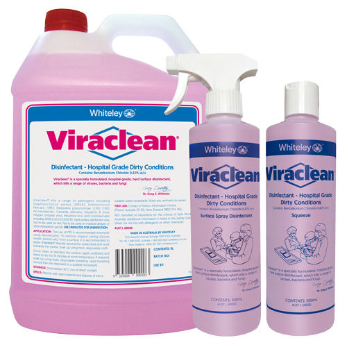 医療機器用消毒剤 - Viraclean® - Whiteley - 床・表面用 / 液体 / 5000ml