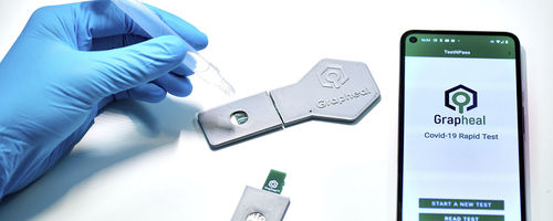 COVID-19用迅速検査キット - TestNpass - Grapheal - 抗原 / SARS-CoV-2 / セルフテスト