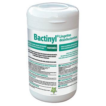 医療機器用ウェットティッシュ - BACTINYL® - LABORATOIRE GARCIN-BACTINYL - 120枚入り