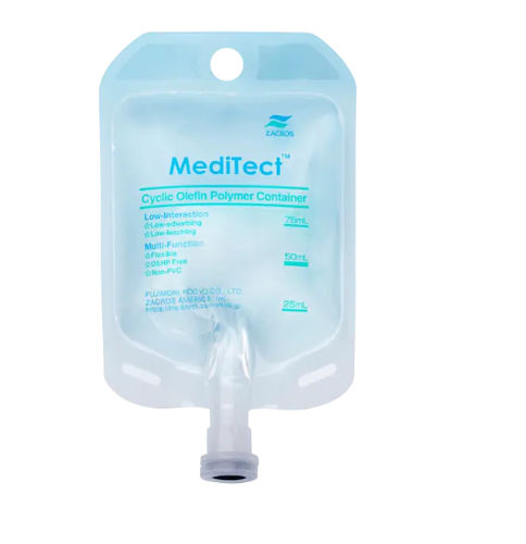 高カロリー輸液用輸液バッグ - MediTect® - FUJIMORI KOGYO (ZACROS)