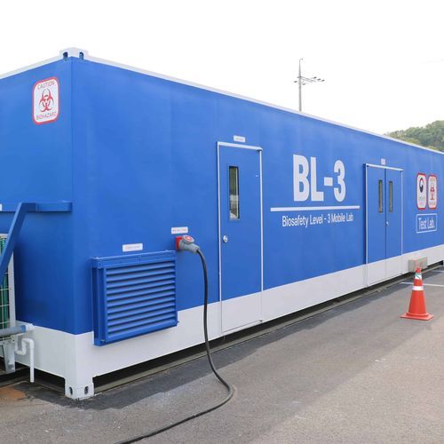 空気感染隔離用研究室 - BSL-3 Lab - Wosem - 動物研究用 / 携帯型 / モジュール式