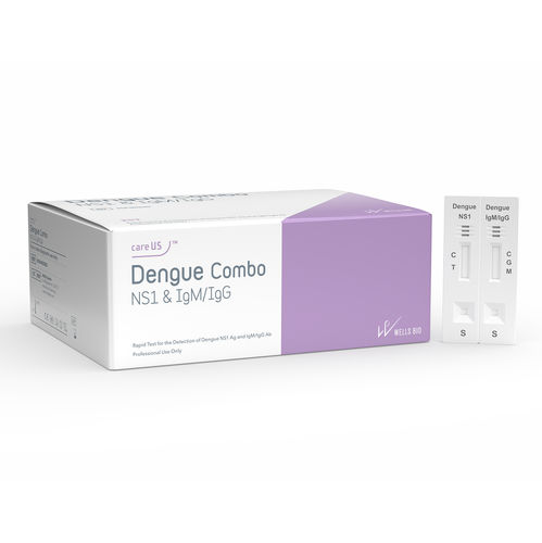 デング熱迅速検査キット - careUS&trade; Combo NS1 &amp; IgM/IgG - WELLS BIO - 感染病用 / 抗原 / 抗体