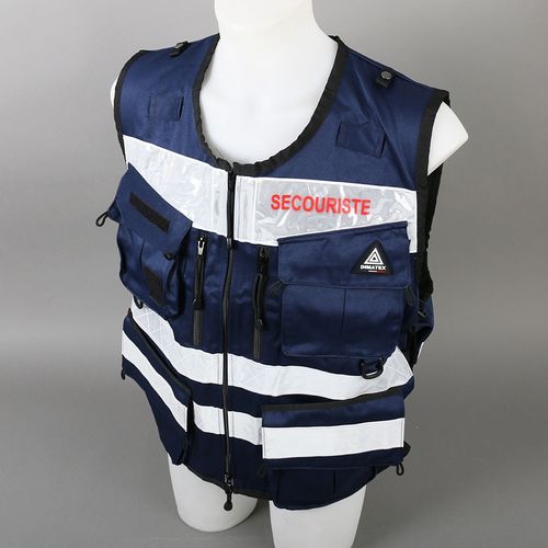 男女用救急隊員用ジャケット - SEC1114 - Dimatex Securite SARL - 青