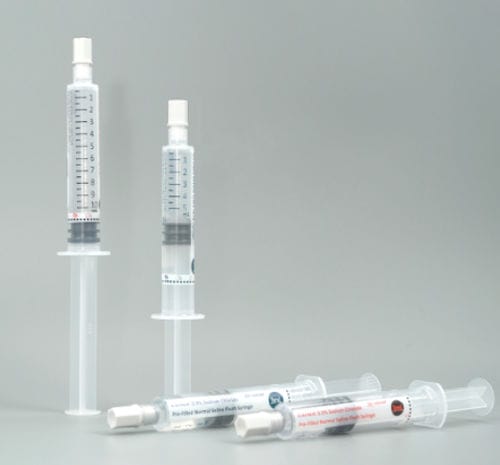 すすぎ用シリンジ - VA02 series - GenSci Group - 生理食塩水用 / 10ml / 充填済み