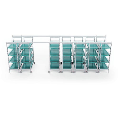 モジュール式シェルフユニット - TT6040-1 - Tongde Medical Technology (Ganzhou) Co., Ltd. - 容器収納用 / かご収納用用 / 薬局用