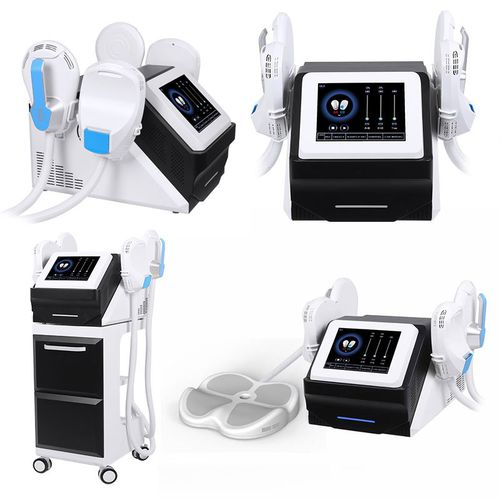 磁気パルスボディコントゥアリング装置 - Portable 4 handle Emslim with Palvic Repair Cusion - Miramhoo Aesthetics - EMSボディ・コントゥアリング装置