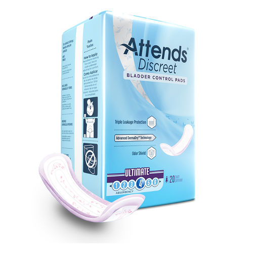 女性生理用ナプキン - ADPULT - Attends - 通気性の良い / 20枚入り