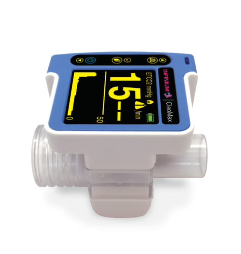 EtCO2患者モニター - Cleo MAX - Infinium Veterinary - 携帯型 / 集中治療用 / 救急用