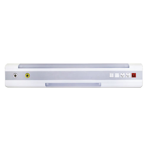壁取り付け式べッドのヘッドユニット - PNT-HB-M - Point Medical Gas Systems - 横型 / モジュール式 / 天井取付け
