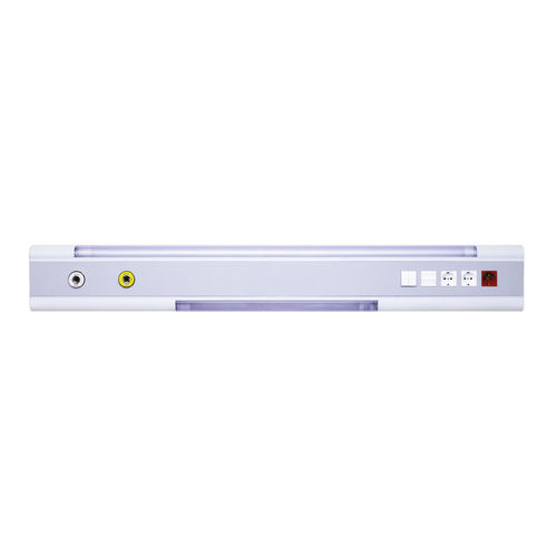 壁取り付け式べッドのヘッドユニット - PNT-HB-S - Point Medical Gas Systems - 横型 / モジュール式 / 天井取付け
