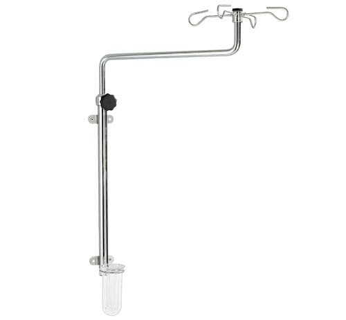 壁取り付け式IV スタンド - VALVA-CARE Maxi - SIMPEX - 4フック / 高さ調節可能な