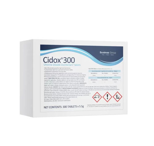 床・表面用消毒剤 - Cidox® - Scotmas Group - 粉末 / 塩素系