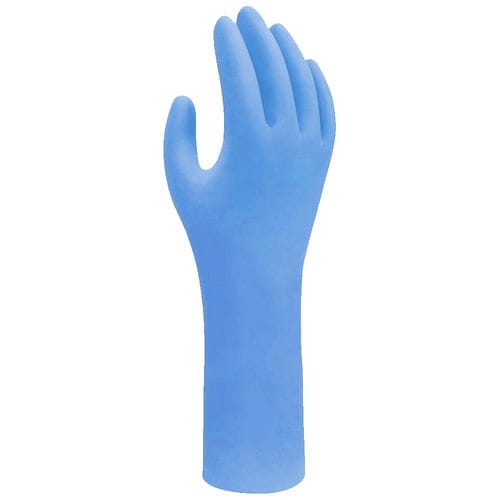 二トリル製手袋 - 7555 EBT - SHOWA Gloves - 医療用 / 研究所用 / パウダーフリー