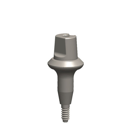 チタン製インプラントアバットメント - ABSWL - Dental Evolutions, Inc - ストレートタイプ / 短い / スクリュー