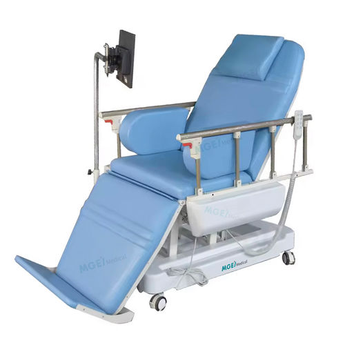 電動式治療用アームチェア - MGE-CWE10 - Medige International Industries - 3セクション / レッグレスト付き / 化学療法用