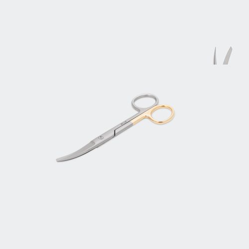 手術用ハサミ - TCMTAR145C - Blue Surgical Instruments - 獣医用 / 湾曲