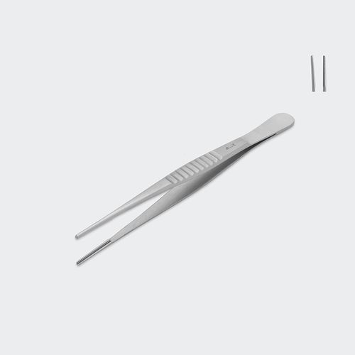 動物鉗子 - DBA150 - Blue Surgical Instruments - グリップファブリック用 / ドベーキー / 歯付き