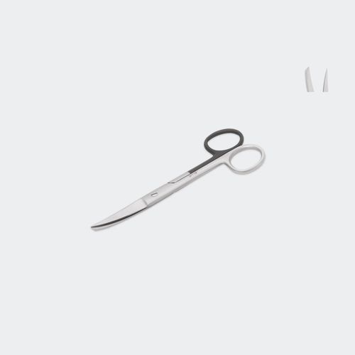 手術用ハサミ - TCAR145CE - Blue Surgical Instruments - 獣医用 / 湾曲