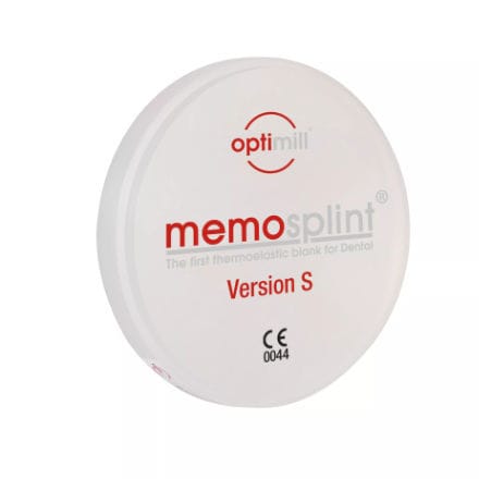 ワックス製歯科材料 - optimill memosplint Version S - Dentona AG - 熱可塑性樹脂製 / 歯の修復用 / セラピーマウスピース用