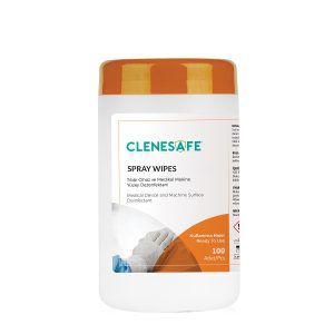 床・表面用ウェットティッシュ - CLENESAFE® SPRAY  - Ruson - 400枚入り / 100枚入り