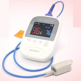 コンパクトパルスオキシメータ - BM1000A - AGS Medical - 医療用 / Bluetooth / 分離型センサ付き