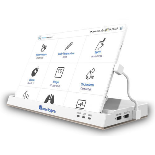 ECG遠隔モニターシステム - Medic@re - ITEM OXYGEN - 一般検査用 / Bluetooth / WiFi