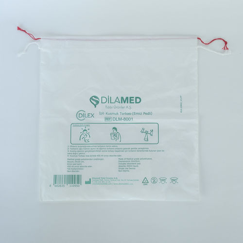 プラスチック製エチケット袋 - DLM-8001 - Dilamed Tıbbi Ürünler San Ve Tic. A.S.