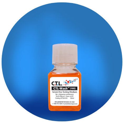 溶液試薬 - CTL-Wash™ - Cellular Technology Limited - 試薬媒体 / 細胞凍結保存