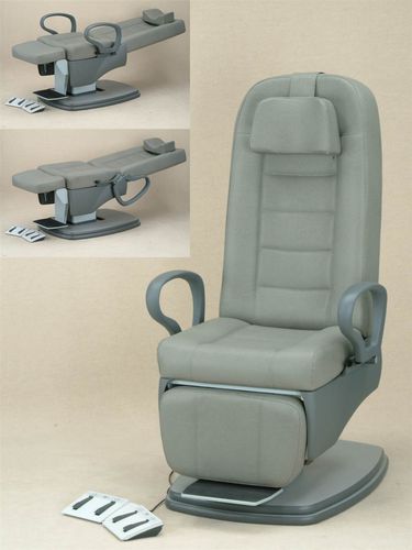 耳鼻咽喉科用検査用アームチェア - Doctor - F.I.S.O - Fabbrica Italiana Strumenti Oftalmici - 眼科用 / 電動式 / 足操作式